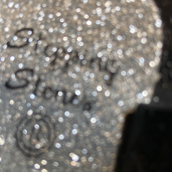 Steppingstones Sweetest sparkly flats for a little girl Big bows over instep - Picture 3 of 3